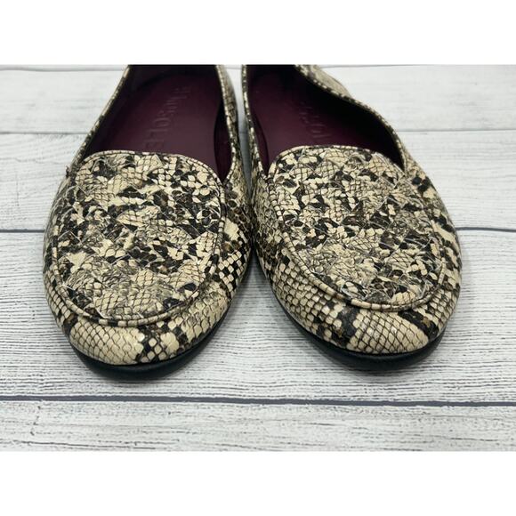 Aerosoles Womens Snake Print Slip On Brielle Loafer Flat Shoe Size 9.5 - Picture 8 of 11